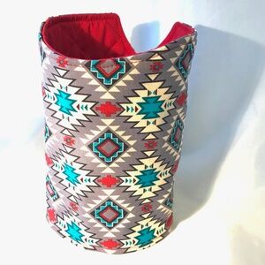 Aztec Cotton Print French Press Coffee Cosy